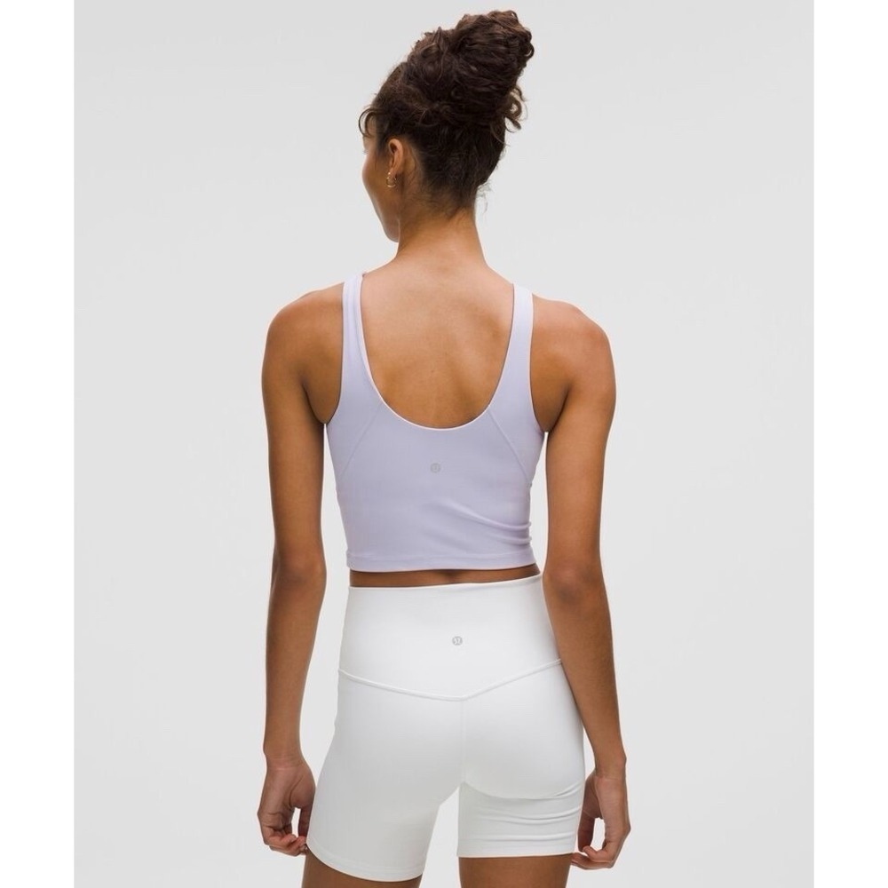 Lululemon Align Waist-Length Tank Top Size 4 Pastel blue